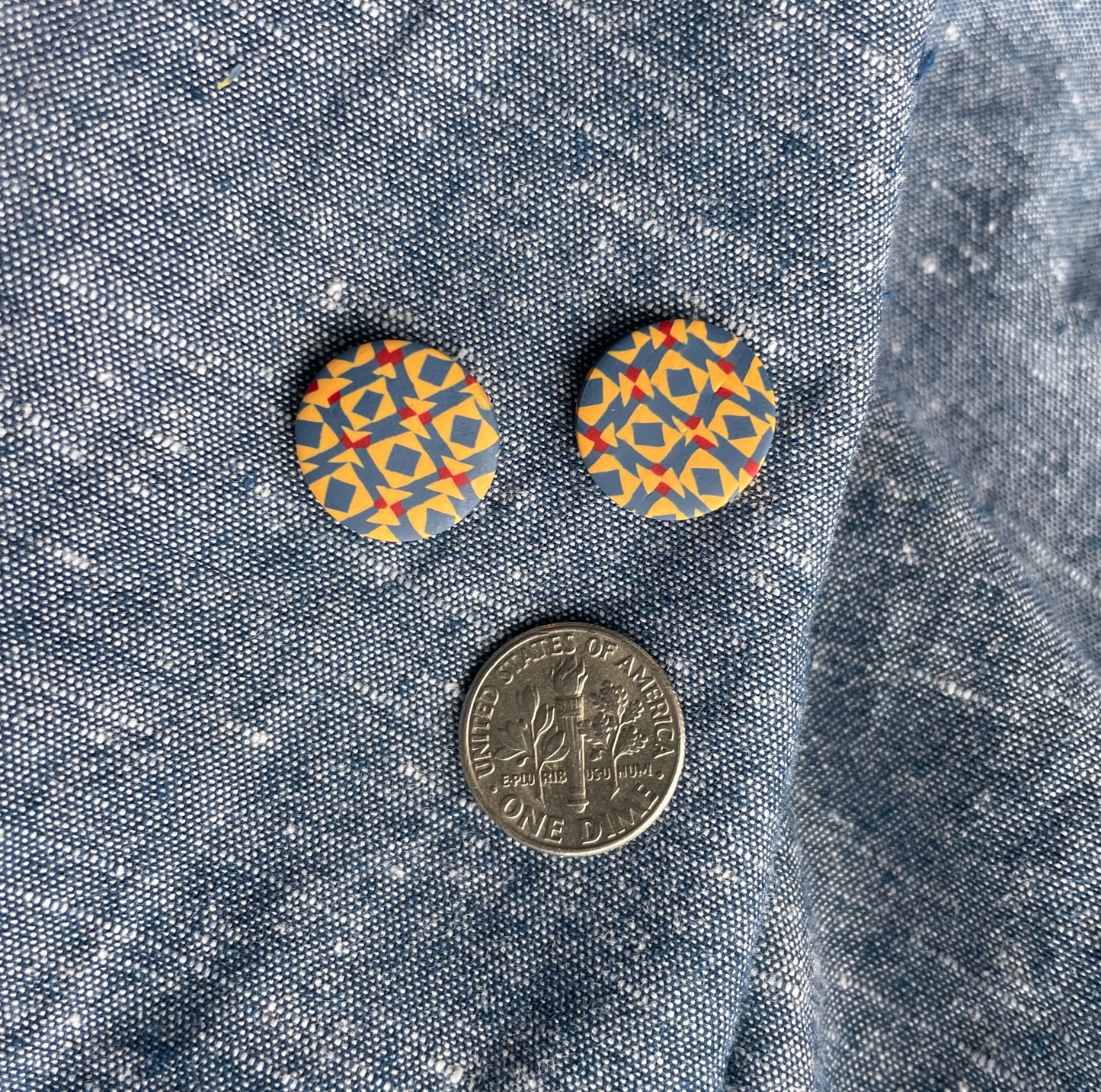 Square-in-Square Studs