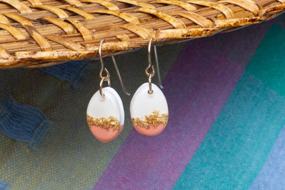 Gold Duo Drop Earrings