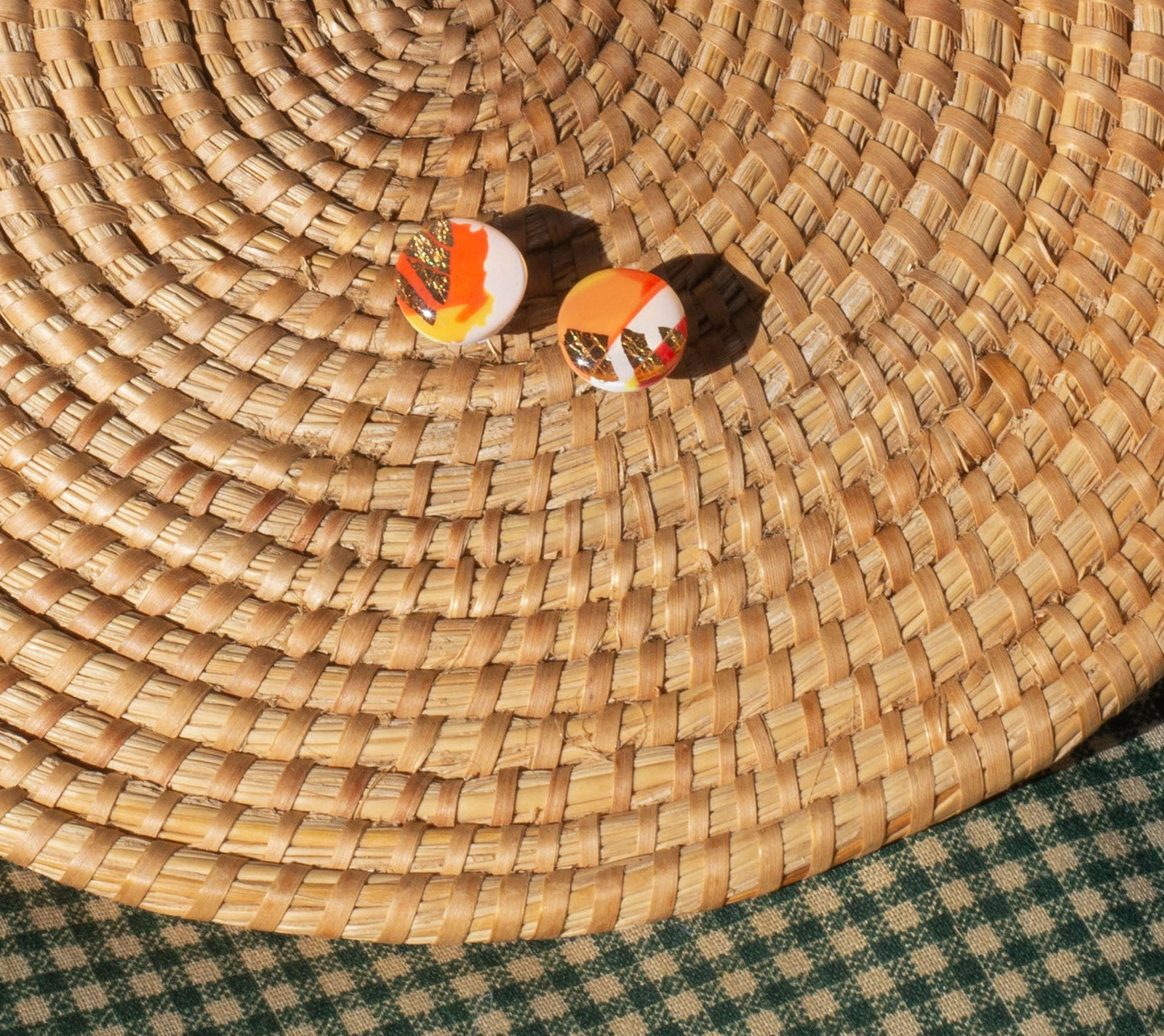 Shiny Terrazzo Studs