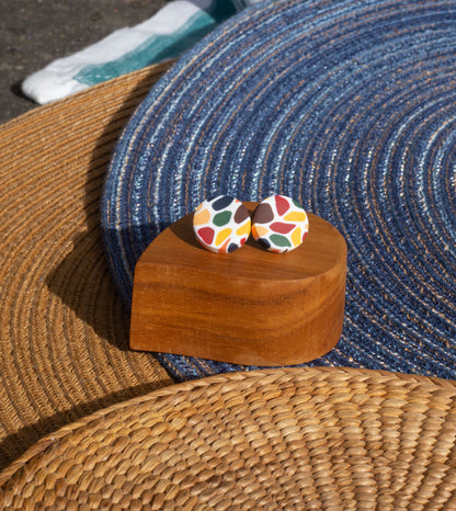 Autumn Pebble Earring