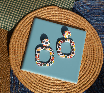 Autumn Pebble Earring