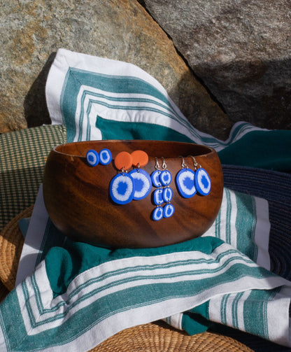 Blue Anenome Earrings